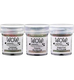 Ontdek de magie van kleur met WOW! Trios – embossingpoeders in perfect afgestemde sets
