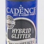 Glitter Goud Zwart 90 ml: krachtige basis met een gouden fonkeling