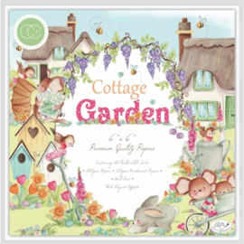 Cottage Garden 6x6 paper pad Craft Consortium