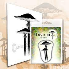 Lavinia stamp Meadow Mushroom LAV563