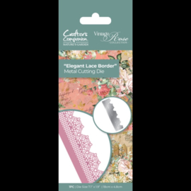 CC Elegant lace border vintage rose collection