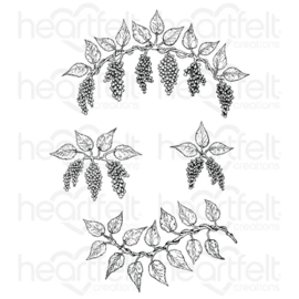 Heartfelt Creations Cascading Wisteria stempelset kopen – elegante blauweregen voor romantische creaties