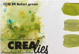 Crealies  colorzz  pigment safari green