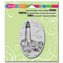 Stampendous cling boston lighthouse
