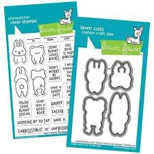 Lawn Fawn stempel set  don't worry be happy