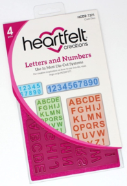 Heartfelt Creations Letters & Numbers – Laatste kans op deze alfabet snijmallen