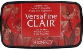 Tsukineko  versa fine clair ink pad tulp red