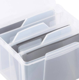 Chaos in je knutselspullen? Niet met deze Vaessen Card Storage Box!