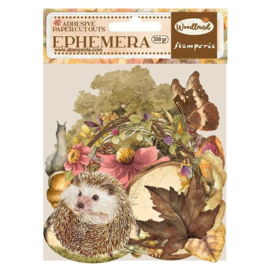 🦊 Stamperia – Adhesive Paper Cut Outs Ephemera – Woodland