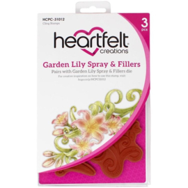 Heartfelt Creations Garden Lily Spray & Fillers stempelset kopen – sierlijke achtergrondtakken voor kaarten met de Garden Lily