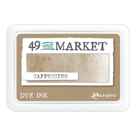 49 & Market Dye Ink Pad – Cappuccino | Warme Bruine Stempelinkt voor Scrapbooking
