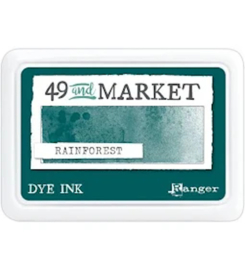 49 & Market Dye Ink Pad – Rainforest | Groene Stempelinkt