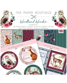 the paper boutique woodland wonder paper kit