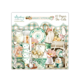 Mintay die cuts – Nana’s Kitchen (60 stuks): de perfecte ingrediënten voor jouw creatieve keukenprojecten