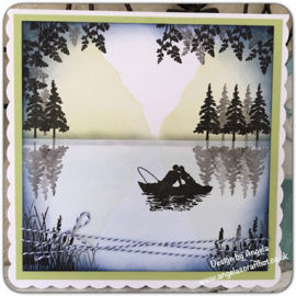 Clarity stamp  kissing couple stempelset 62
