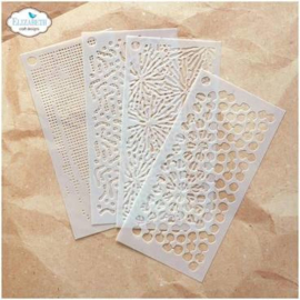 Elizabeth Craft embossing folders earth patterns