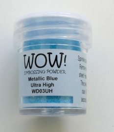 blue  WD 03 UH embossing powder embossing powder