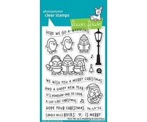 Lawn Fawn stempel set  here we go a wadding