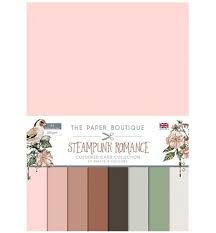 coloured card 24 sheets 8  steampunk romans