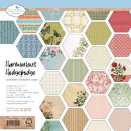 Elizabeth craft design paper pad harmonious hodgepodge