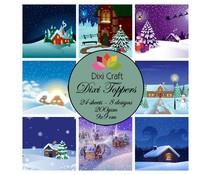 winterhouse dixi craft toppers paper pad