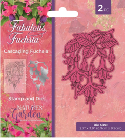 CC Cascading Fuchsia astamp plus snijmal