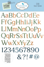 Elizabeth craft design snijmal Classic alphabet