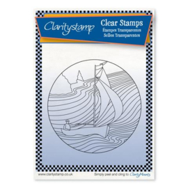 Clarity stamp sailor round plus mask 6