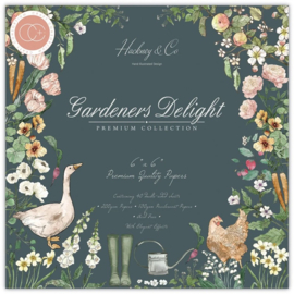 Craft Consortium Gardener’s Delight 6x6 Inch Paper Pad