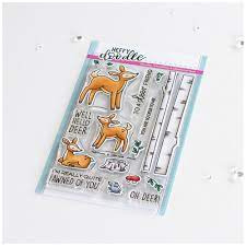 Heffy doodle stempel set deer to me