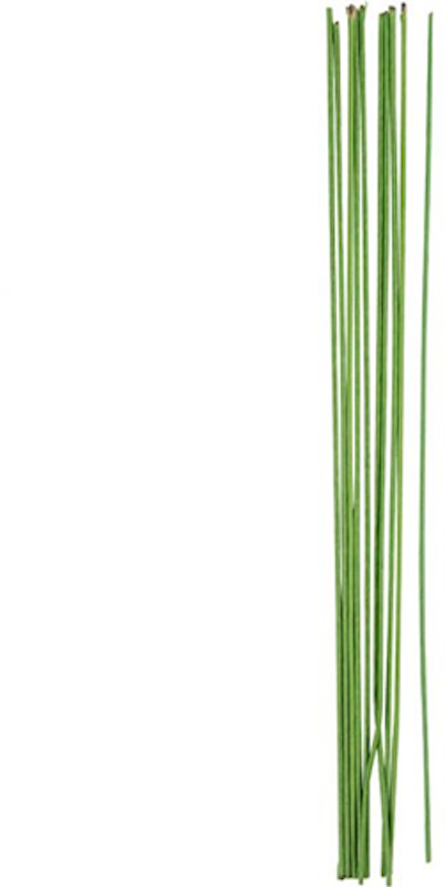 🌿 Bloemensteeldraad Groen – 30 cm, 20 stuks voor stevige bloemstelen