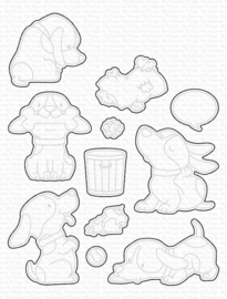 Woof Pack bundel kopen – MFT stempel + snijmal set met 10% korting