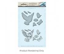 owl stamp plus die spellbinders