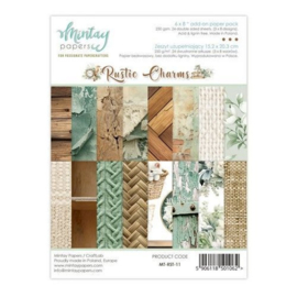 mintay paper pad rustic charms  6"x8"