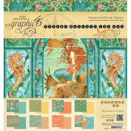 Graphic 45 - voyage beneath the sea 8x8" collection pack