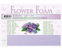 flower foam light lilac