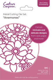 Gemini- Anemones Elements large Floral outline