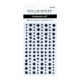 Spellbinders fashion Jet color essentials pearl dot