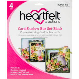card shadow box card black