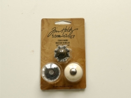 curio knobs 2,5x2.2 cm. x3
