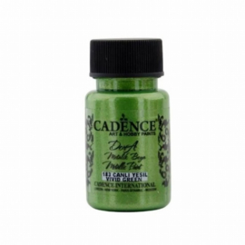 Cadence Dora Metallic Acrylverf – Vivid Green met levendige glans