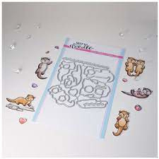 Heffy doodle Die Cut otter side