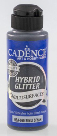 Cadence hybride acrylverf glitter goud zwart