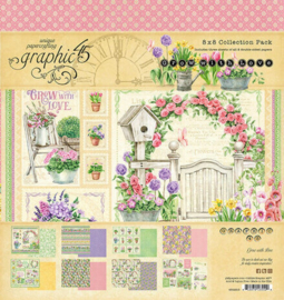 Graphic 45 -grow with love 8x8" collection pack