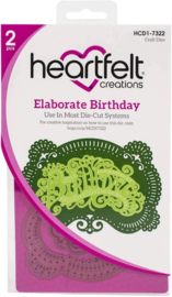 Heartfelt Creations Elaborate Birthday bundel kopen – stempel + snijmal met 10% korting