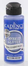 Cadence hybride acrylverf glitter goud middernacht blauw