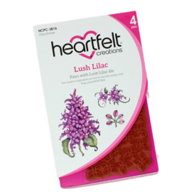 Heartfelt Creations Lush Lilac snijmal kopen – volle seringen in bloemvorm