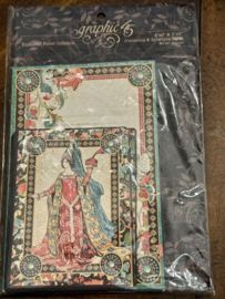 Graphic 45 jornaling cards Enchanted forest