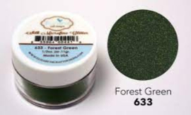 forest green 633 silk microfine glitter