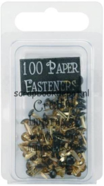 100 stuks paper fasteners